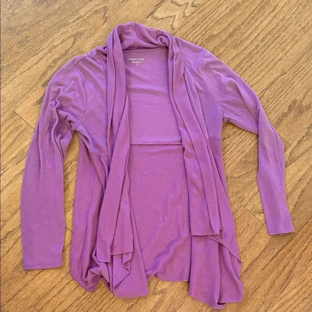 Coldwater Creek, size large/14 lavender cover up